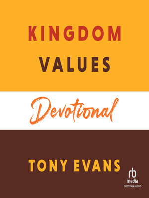 cover image of Kingdom Values Devotional